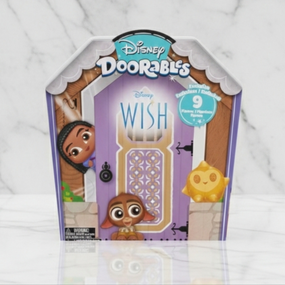 Disney Doorables Wish Playset - Purple and Gold